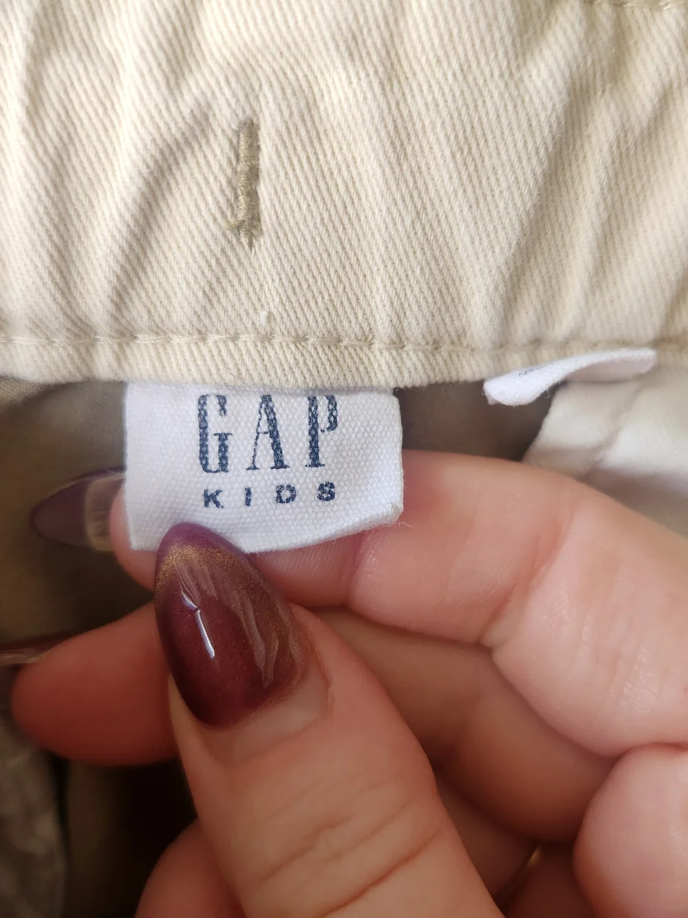 Gap Kids Uniform Khaki Pants Slim, size 16